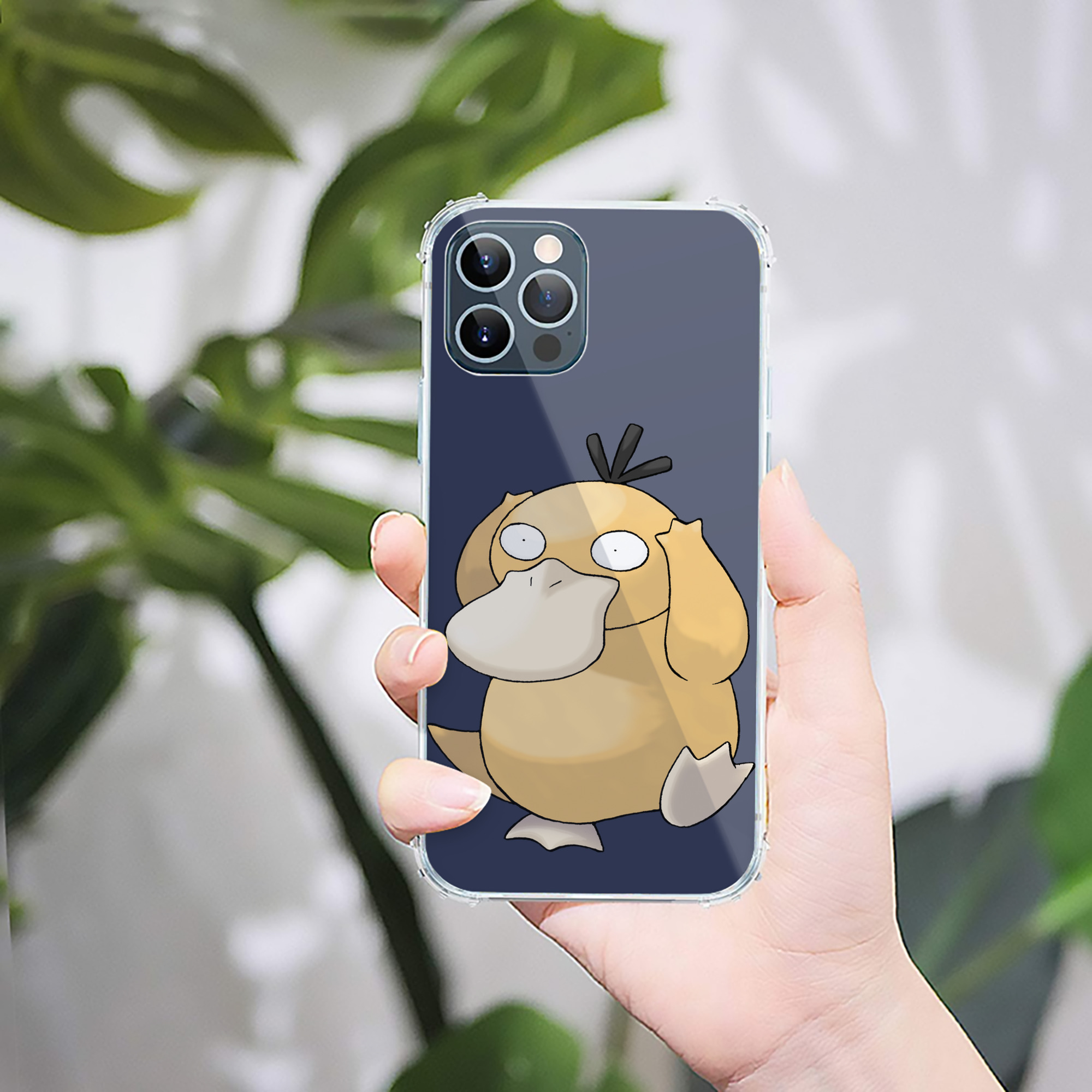 （画像用） ポケットモンスター Pokémon 【iPhone 12シリーズ対応】透明スマホケース（クリアソフトケース）